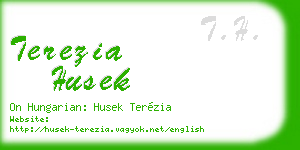 terezia husek business card